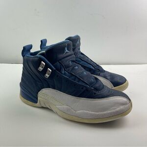Air Jordan 12 Indigo Retro Size 8.5 Mens Blue Sneakers 2020 130690-404